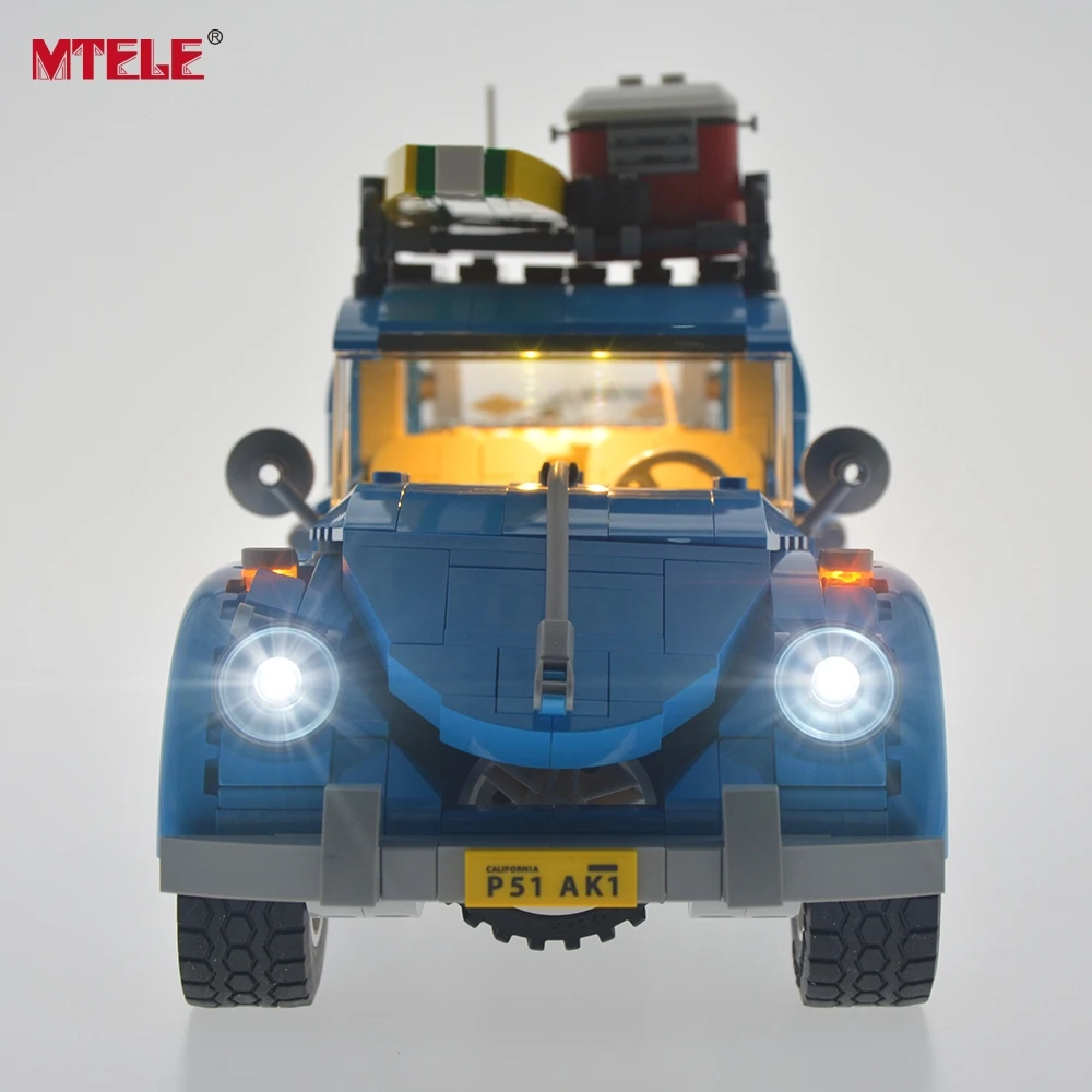 MTELE LED Light Kit For 10252 Beetle Building Lighting Set Compatile With 21003(Not Include The Model