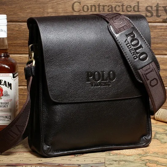 NEU 2019 Polo Sulppai Business Laptop Man Bag Soft Briefcase Men Messenger Bags 