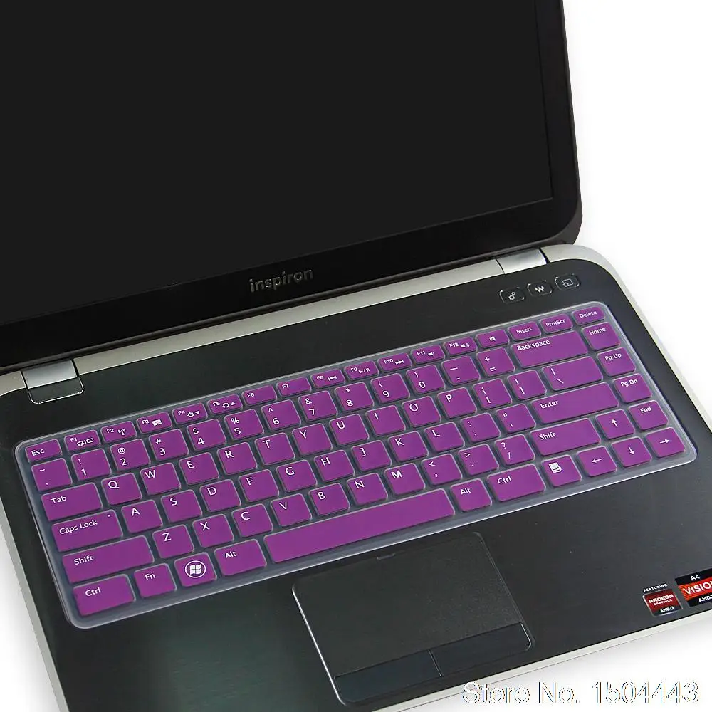 Чехол для клавиатуры ноутбука Dell Inspiron 14R 5437 N4050 N4110 3437 5525 5520 1420 1410 1520 1525 1545 1500 14 15