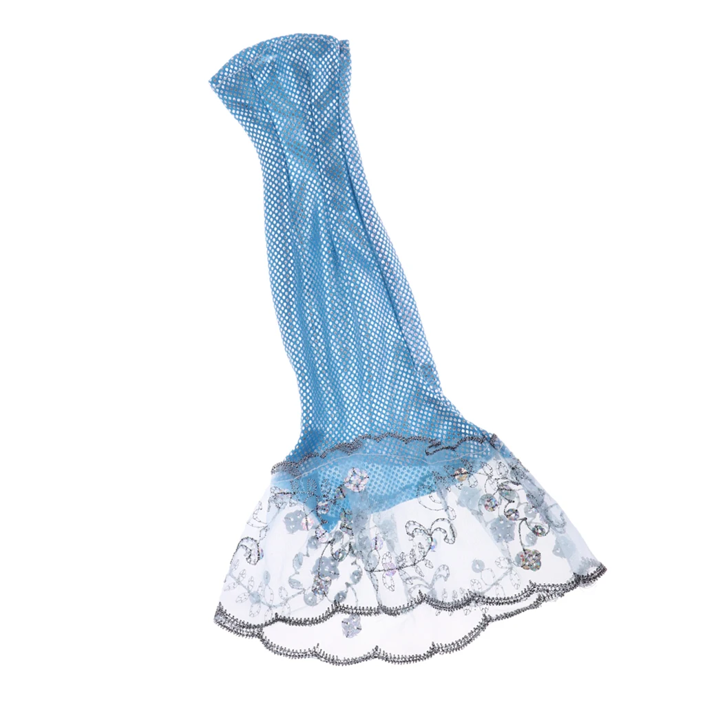 MagiDeal Doll Tube Top Lace Long Dresses Evening Dress for   Dolls Clothes Accessory