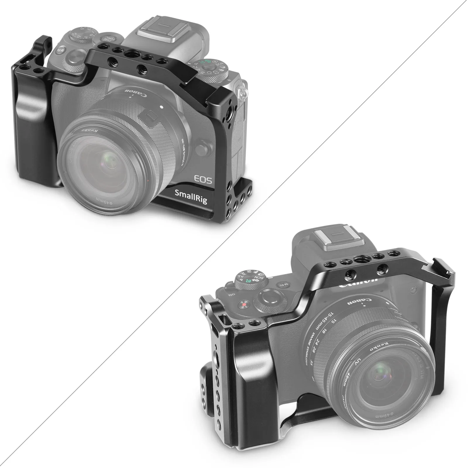 Клетка для камеры SmallRig M50 для Canon EOS M50/для Canon M5 для Vlog W/Nato Rail Холодный башмак крепление для видеосъемки 2168