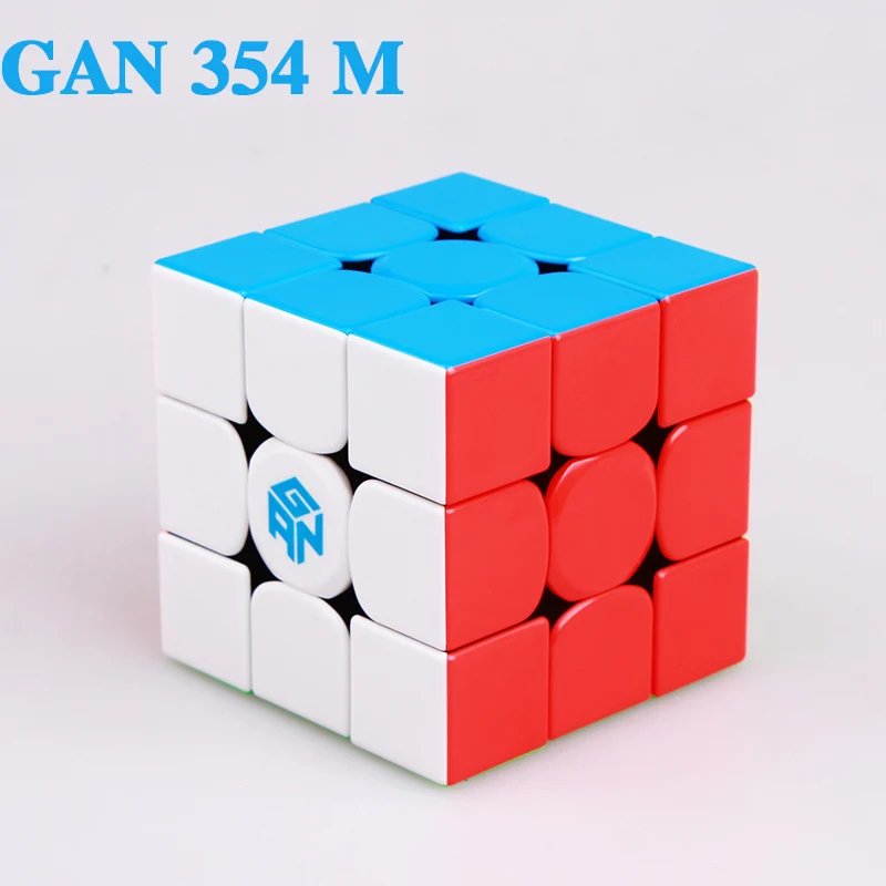 GAN354 м 3x3x3 магниты головоломка волшебный куб professional скорость Ганс кубики Ган 354 Магнитная cubo magico игрушечные лошадки для детей или взрослых