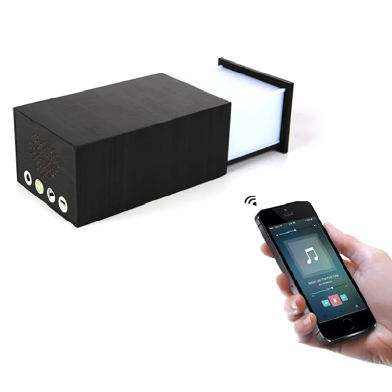 

adjustable bluetooth portable speaker led sound box night light desk table lamp reading lights dimmable chargeable music speaker