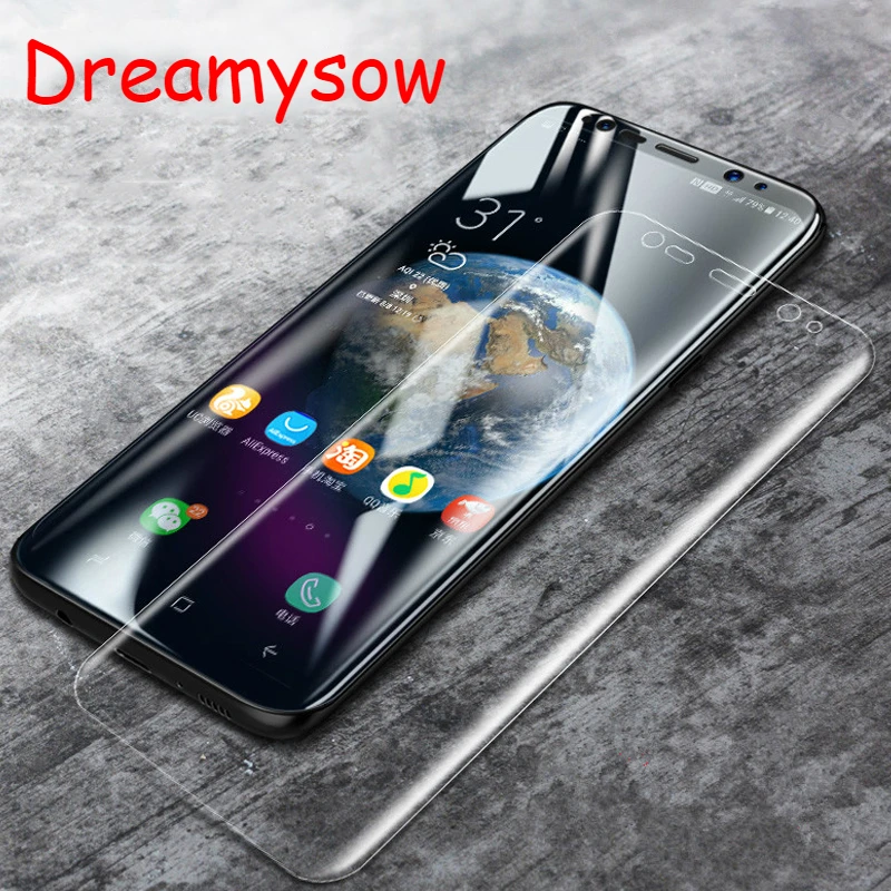 Защитная пленка на весь экран для Samsung Galaxy Note 10 Pro 8 9 S8 S9 S10e Plus S7 Edge (не стекло) |