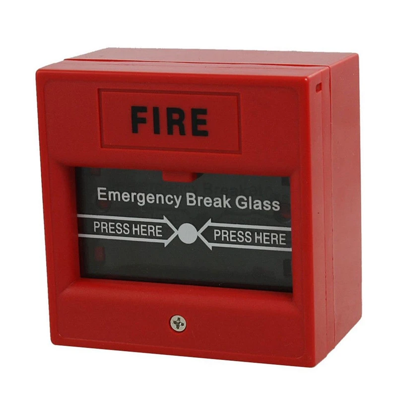 Fire Alarm Break Glass Manual Call Point Conventional Fire Alarm System