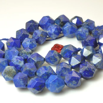 

ICNWAY Gemstone Making Jewelry Lapis Lazuli Natural Loose Beads DIY Bracelet Necklace Earring 15inch