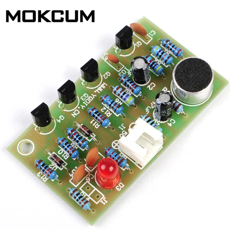 Электронный хлопок набор переключателей DIY Kit звук Сенсор электронная схема