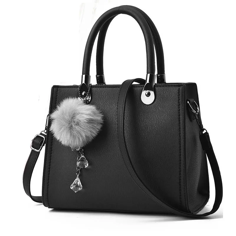 

LAZYLIFE Women Pu Leather Tote Bag Female Zipper Handbags New Fashion Ladies Small Messenger Bags women bags