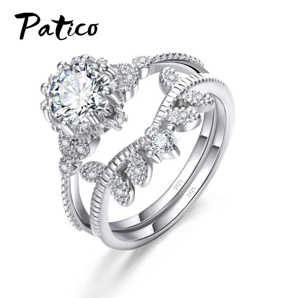 PATICO New Arrivals Top Quality Women Fashion Ring Sets