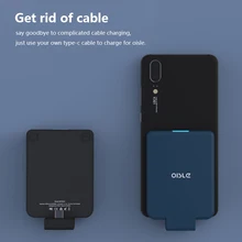 OISLE Type C Fast Charging Portable Power Bank 4500mAh Phone USB-C External Battery Charger Case For Xiaomi 5s/ LG G5/Samsung S8