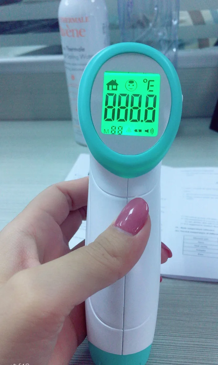 

2017 New Diagnostic-tool Digital Thermometer For Baby Non Contact Infared Thermometer Body Temperature Measure 3-Color Backlight