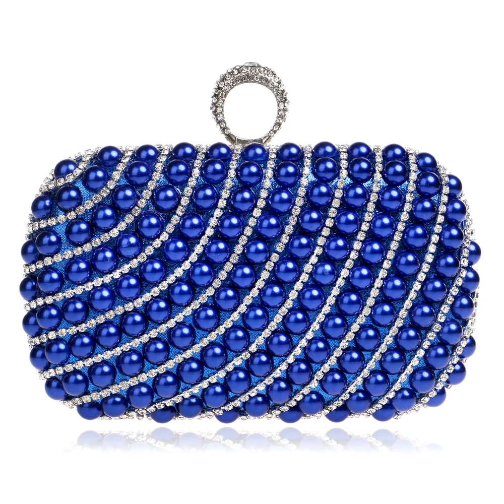 YINGMI Pearl diamond-studded evening bag evening bag with a diamond bag women's rhinestone day clutch female wedding/party bags YINGMI Pearl diamond-studded evening bag evening bag with a diamond bag women's rhinestone day clutch female wedding/party bags