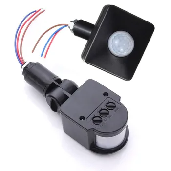 

Automatic PIR 85-265V Security PIR Infrared Motion Sensor Detector Outdoor Movement Pir Sensor Light Switch For LED Lamp