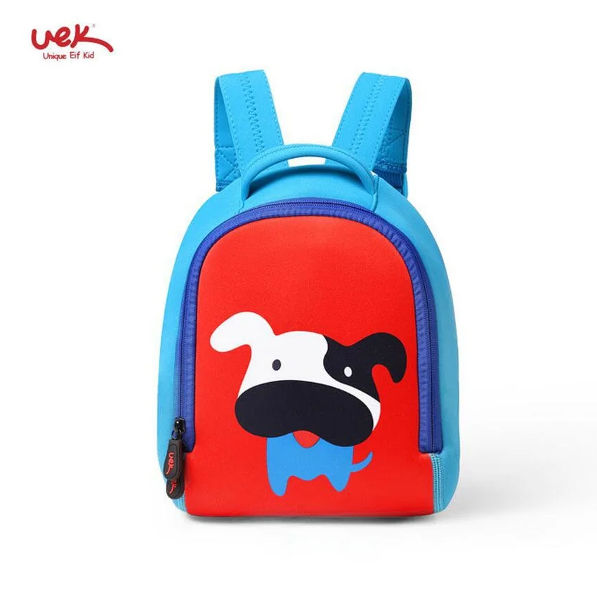blue dog school backpacks kids mochila infantil schoolbag backpack for