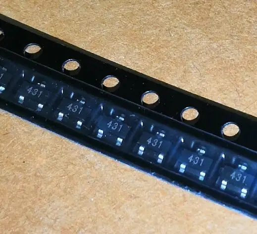 50 шт. TL431 SOT TL431A 23 431 SMD|Транзисторы| |