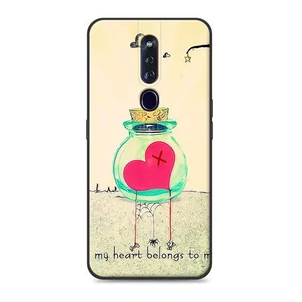 A6 Для OPPO F11 Pro Чехол прозрачный мультфильм животных мягкий телефон задняя крышка для OPPO F11Pro Чехлы OPPOF11Pro защитный чехол 6,53" - Цвет: A6