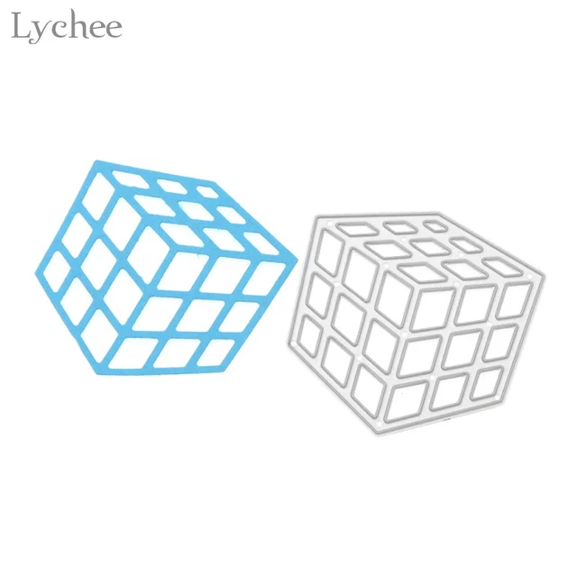 lychee rubik s cube metal cutting dies stencils diy scrapbooking