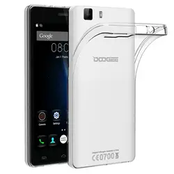 Принципиально гель ТПУ Корпус protectora silicona para Doogee X5S Transparente