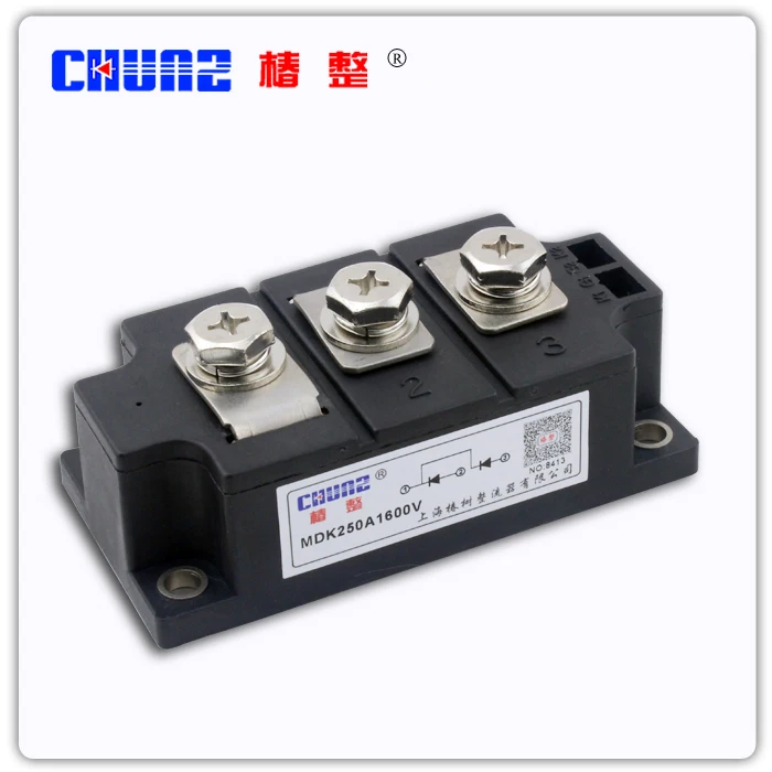 

[BELLA] MDK250A1600V flat type high power rectifier module - Chunshu rectifier MDK --2pcs/lot