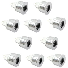 10 шт./лот 3 Вт Светодиодный точечный светильник MR11 высокая мощность светодиодный 250lm теплый/холодный белый мини точечный светильник лампа замена галогенная лампа AC/DC12V