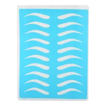 5 шт./компл. силиконовые татуировки для обучения кожи Перманентный макияж бровей кожа для обучения татуировкам искусственная кожа для обучения тату для микроблейдинг тату