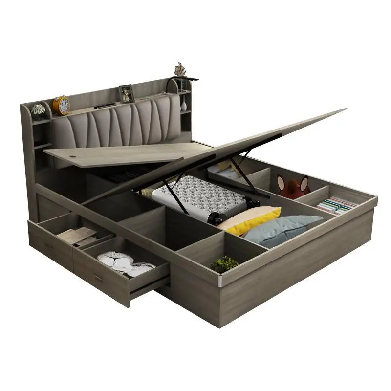

Yatak Mobilya Recamaras Moderna Quarto Letto Home Bett Room Set Infantil Kids De Dormitorio Cama bedroom Furniture Mueble Bed