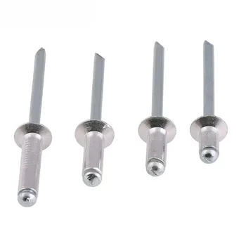 

M2.4 M3 M3.2 M4 M5 Aluminum Blind Countersunk Head Rivets Decorating Nails Flat Head Pop Aluminum Rivets