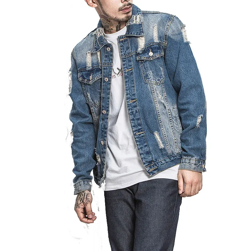 Джинсовые Куртки Мужские Летние Модные Купить