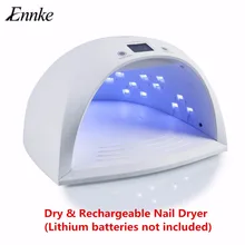 УФ-3 плюс ногтей машина 60 Вт ногтей, УФ-лампы быстро сушки Гель-лак Маникюр гель отверждения 30/60 /90 s таймер сухой и Перезаряжаемые ногтей