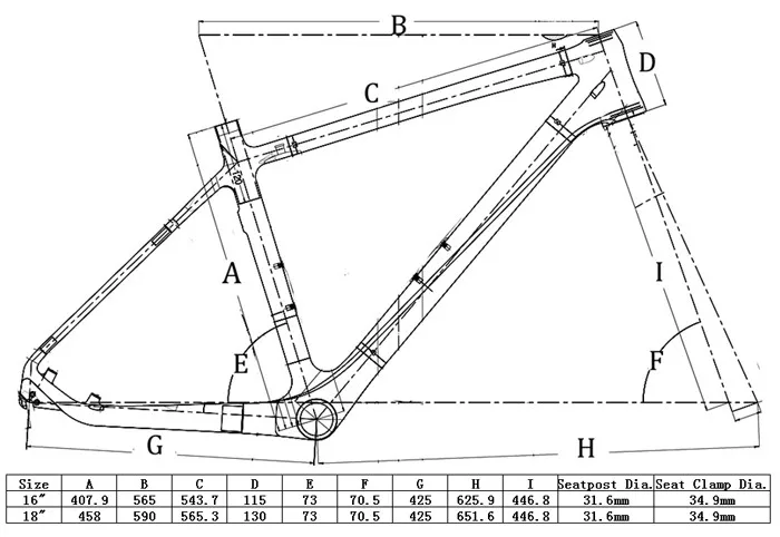 Best Brand New MTB Bicycle Frame Full Carbon Glossy/Matt 26ER Mountain Bike Cycling Frame Only 0