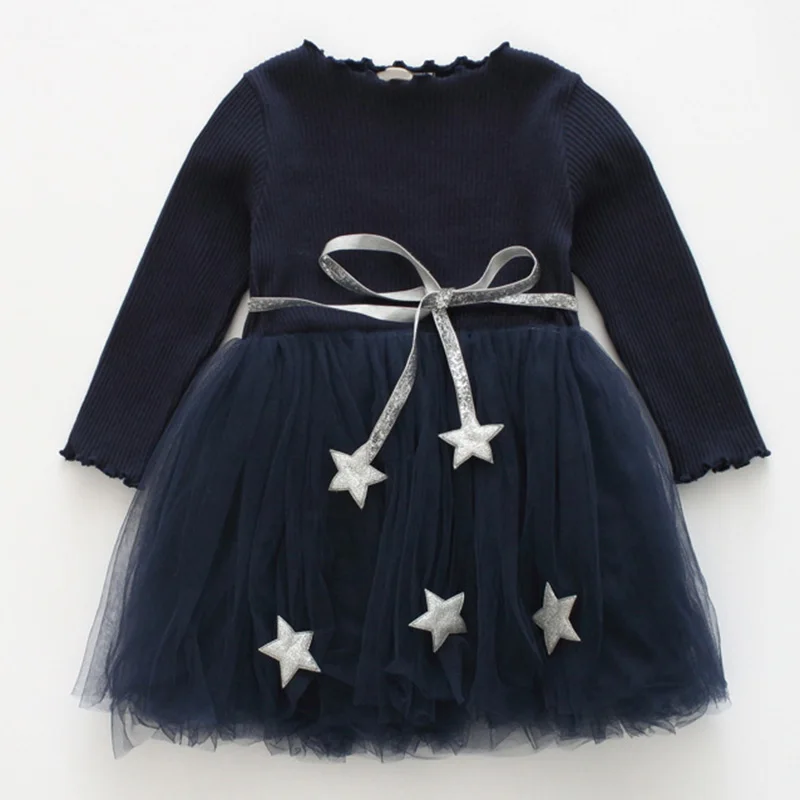Keelorn/комплект одежды для девочек, Детский костюм коллекция года, новое летнее модное платье с длинными рукавами для девочек платье принцессы Детский комплект одежды для девочек с сумочкой - Цвет: AZ1490-Blue