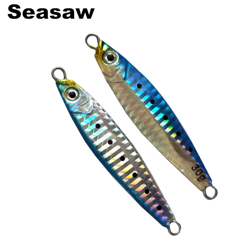 

new Japan slow jigging deep fishing lure lead jig lure glow in dark 30g/40g/80g/100g boat fishing lure