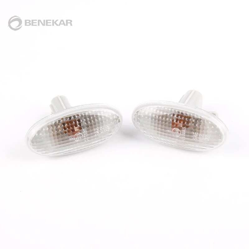 

2Pcs Side Fender Blinker Signal Repeater Light Marker Lamp for Mazda 2 3 5 MPV