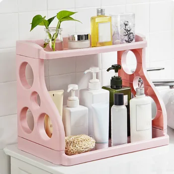 

Kitchen Spice Jar Storage Rack Shelf Double Layer Holder Organizer