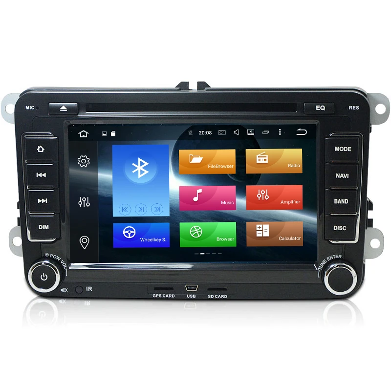 Flash Deal Android 9.0 octa core Car DVD GPS For VOLKSWAGEN skoda POLO GOLF PASSAT CC TIGUAN TOURAN Bora Caddy transporter radio navigation 6