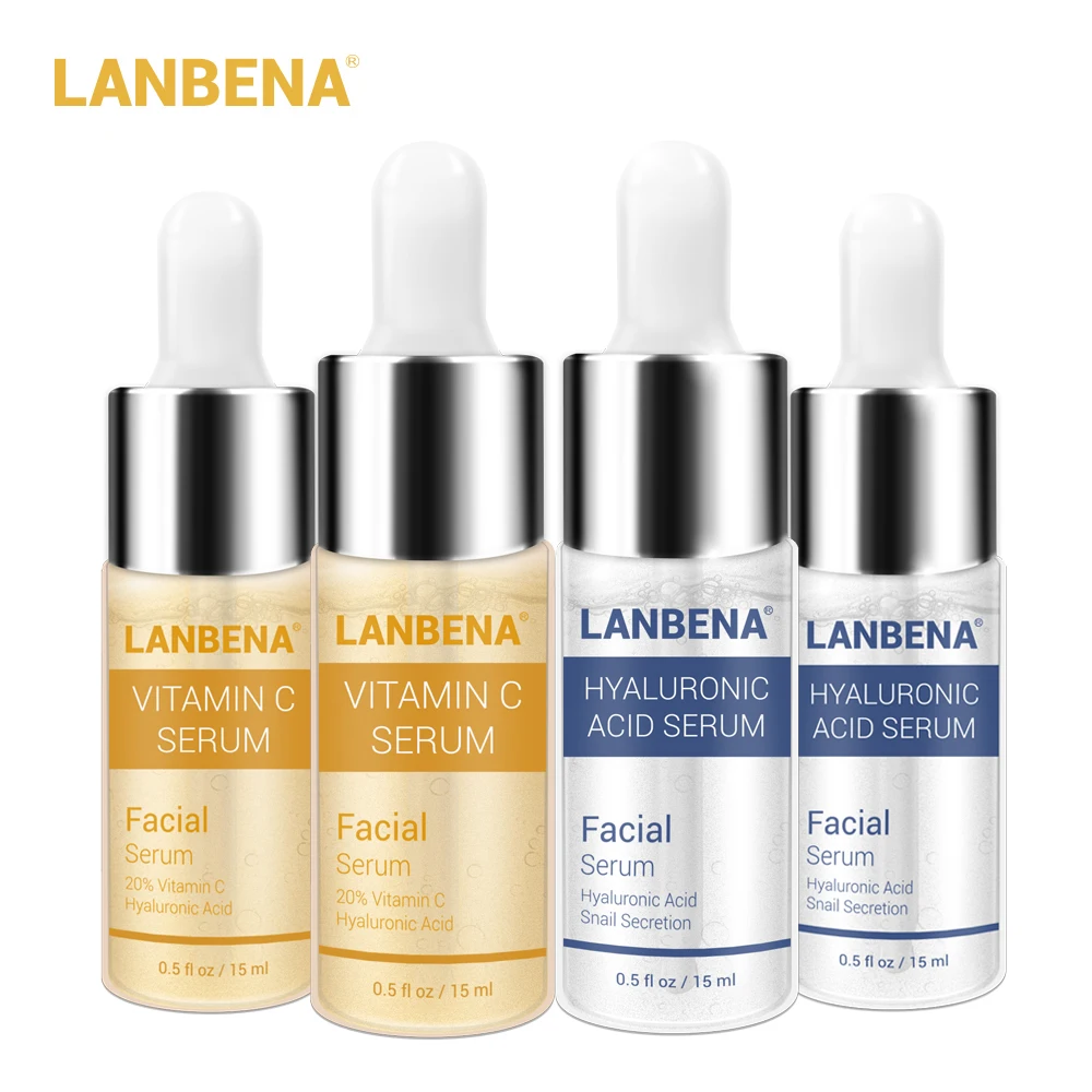 LANBENA витамин C сыворотка + Гиалуроновая кислота Сыворотка антивозрастная
