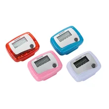 Forfar миниатюрный портативный цифровой шагомер с ЖК-экраном дизайн фитнес бег шаг ходьбы Счетчик калорий высокое количество