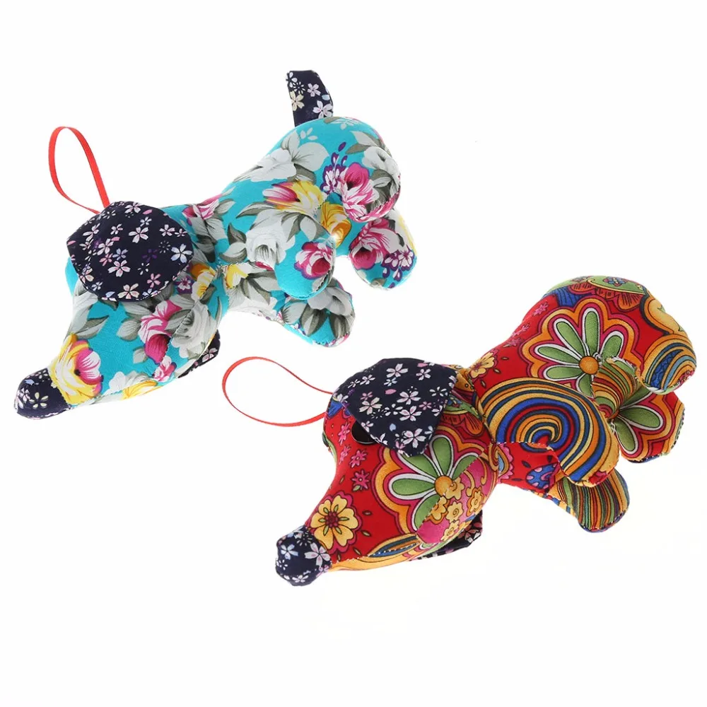 OOTDTY 2018 подарок на Новый год плюшевые игрушечные лошадки Lucky ткань собака Sinicism игрушка декоративная подставка