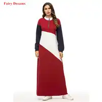 บังกลาเทศ Robe ดูไบ Abayas สำหรับผู้หญิง Plus ขนาด Kaftan อิสลามเสื้อผ้าสบายๆชุดเสื้อผ้ามุสลิม Maxi ชุด