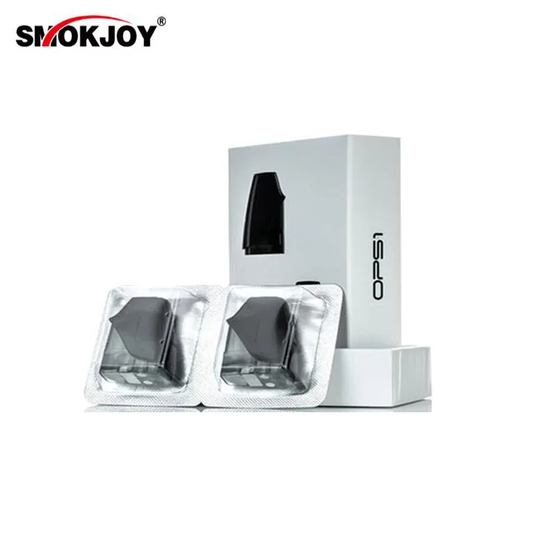 

2pcs/lot Original Smokjoy Ops1 Cartridge Pod 2ml Refillable Atomizer With 0.6ohm DTL 1.2ohm MTL for SMOKJOY OPS1 Kit