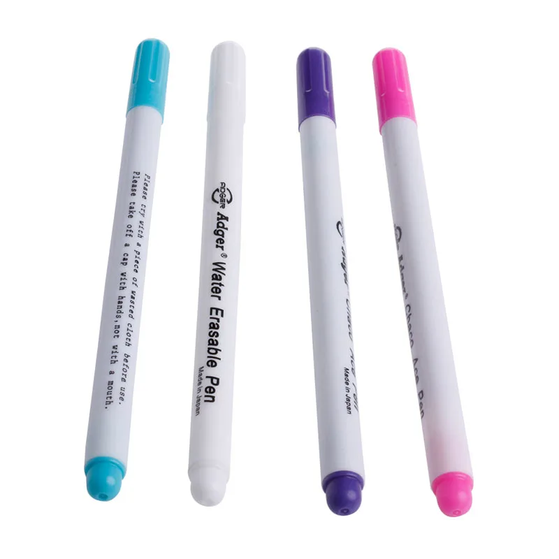 

Auto Vanishing Pen Water Erasable Fabric Marker Pen Marking NoteTextile Ink Tool