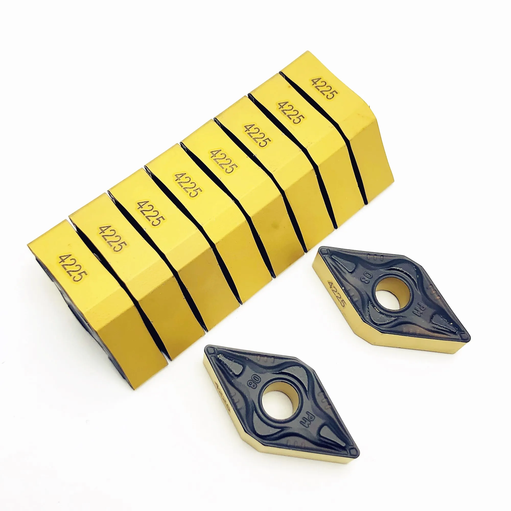 

20PCS New High quality carbide inserts DNMG150608 PM 4225 external metal turning tools CNC parts turning tools lathe tool