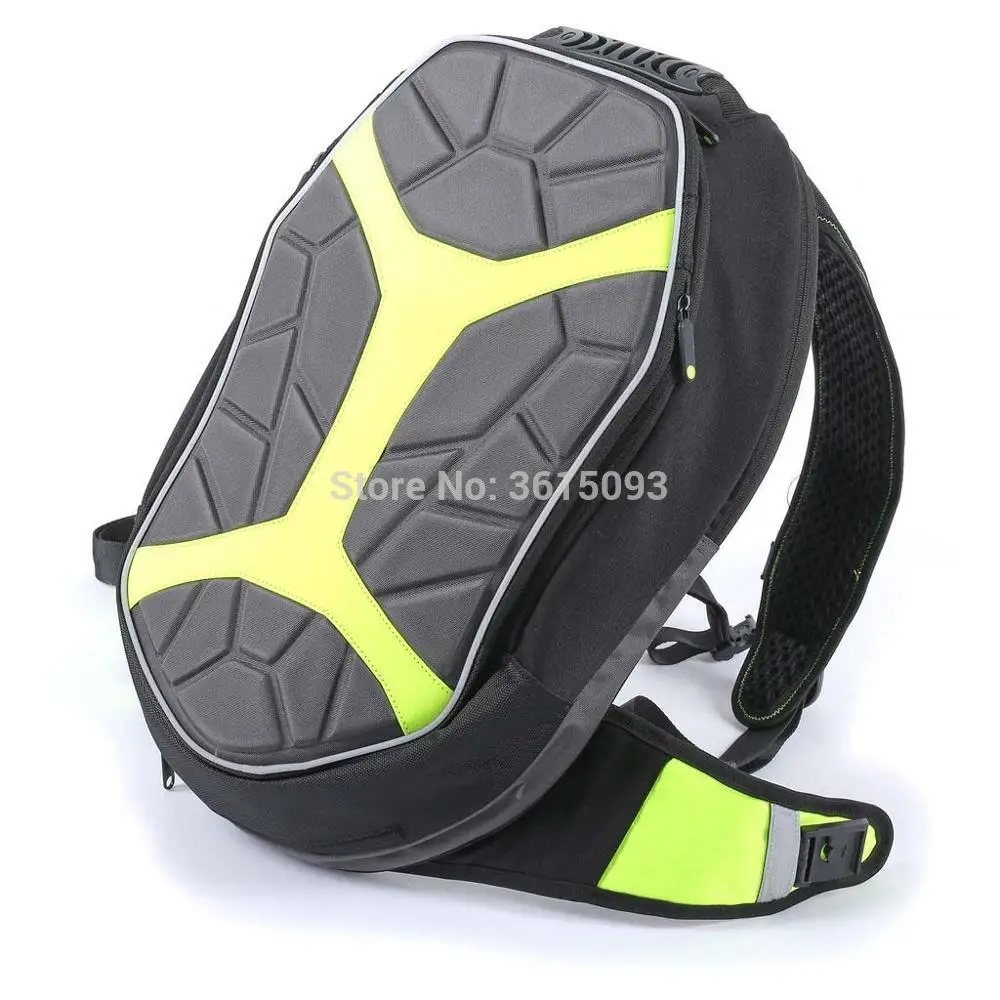 

Free Shipping 2017 Moto Racing Dain D-Exchange Backpack L Motorrad Rucksack schwarz yellow/red 18-23L