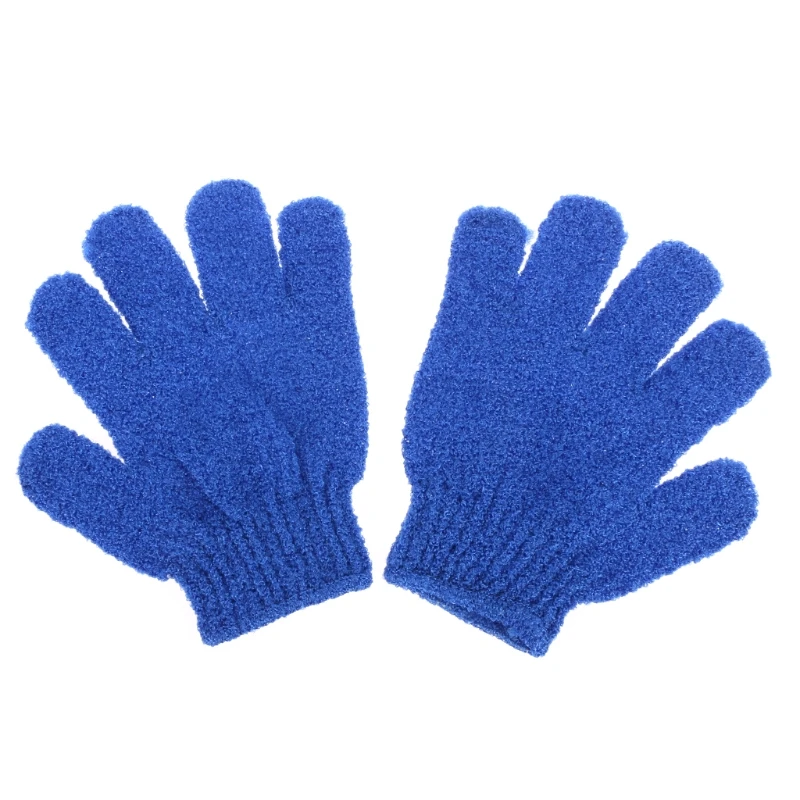 4 шт Exfoliationg перчатки для ванны и душа очищающие гладкие мягкие для лица ноги тела