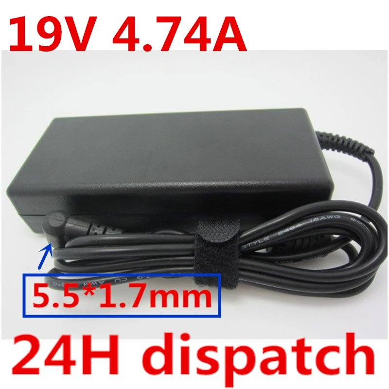 

Laptop Ac Adapter Power Supply Cord For Acer Aspire 5750 5750G 5755 5755G 6920 6920G 6930G Notebook Battery Charger 19V 4.74A