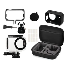 5in1 Full Protect Kit Bag for Xiaomi Mijia 4K Mini Camera Waterproof Housing Case Side Frame
