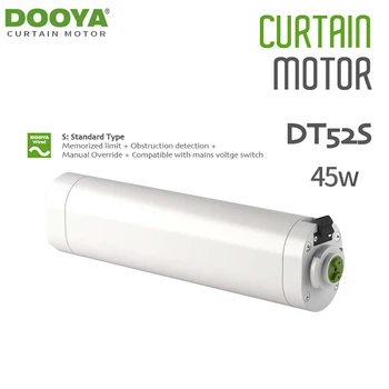 

Dooya DT52S Electric Curtain Motor 220V Open Closing Window Curtain Track Motor Smart Home Motorized 45W Curtain Motor