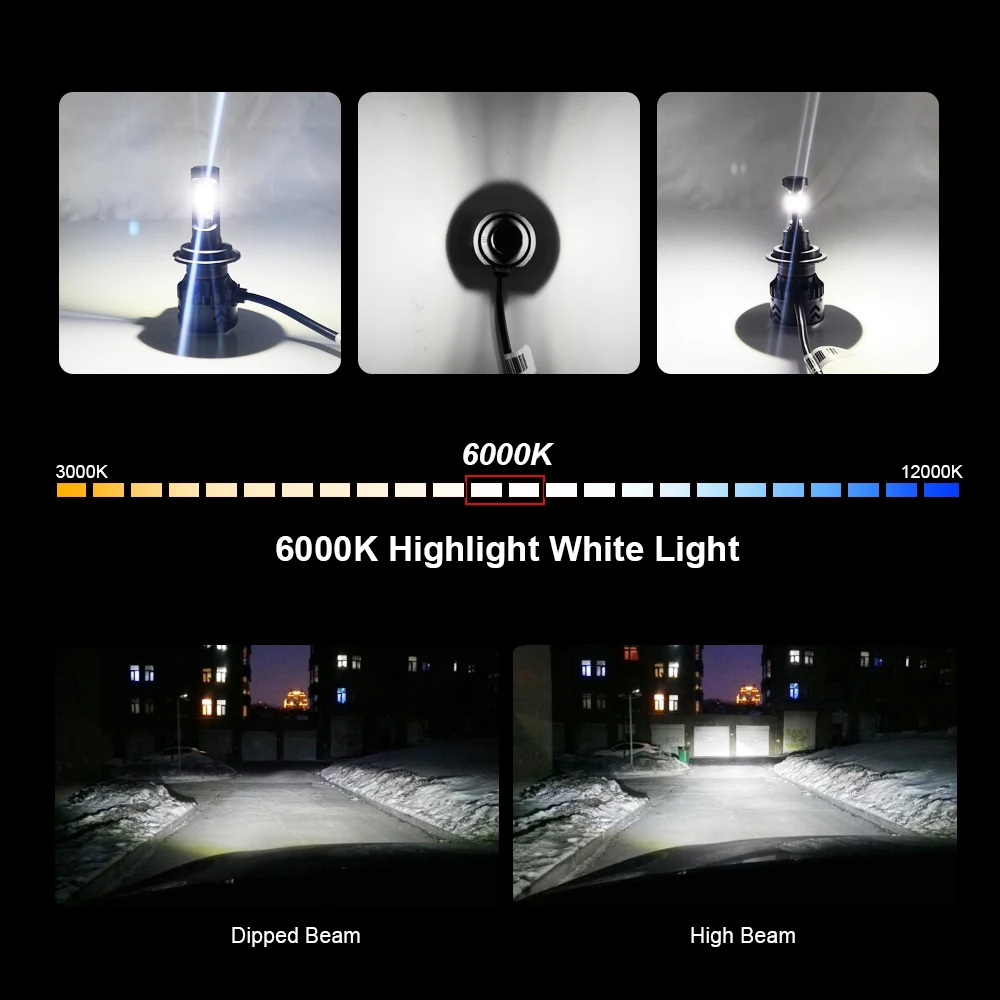 roadsun Auto Car Led H4 H7 H11 H1 9005 9006 HB3 HB4 LED Headlight Bulb With Lumileds ZES Chip 12V 6000K Bright White Light Pair roadsun Auto Car Led H4 H7 H11 H1 9005 9006 HB3 HB4 LED Headlight Bulb With Lumileds ZES Chip 12V 6000K Bright White Light Pair