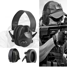 LESHP Tactical Sport Headphones For Hunting Shooting Sport Noise TAC 6s Hearing Protector Earmuffs Folding Protection