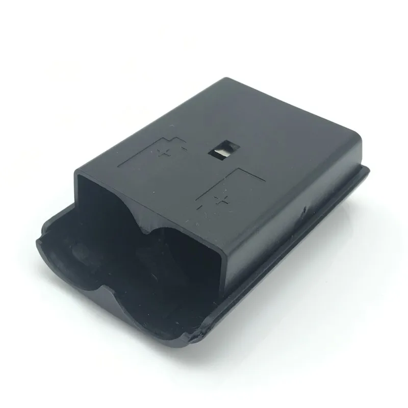 Black AA Battery Pack Cover Shell Shield Case Kit for Xbox 360 Wireless Controller Battery Pack Covers Replacement (5)